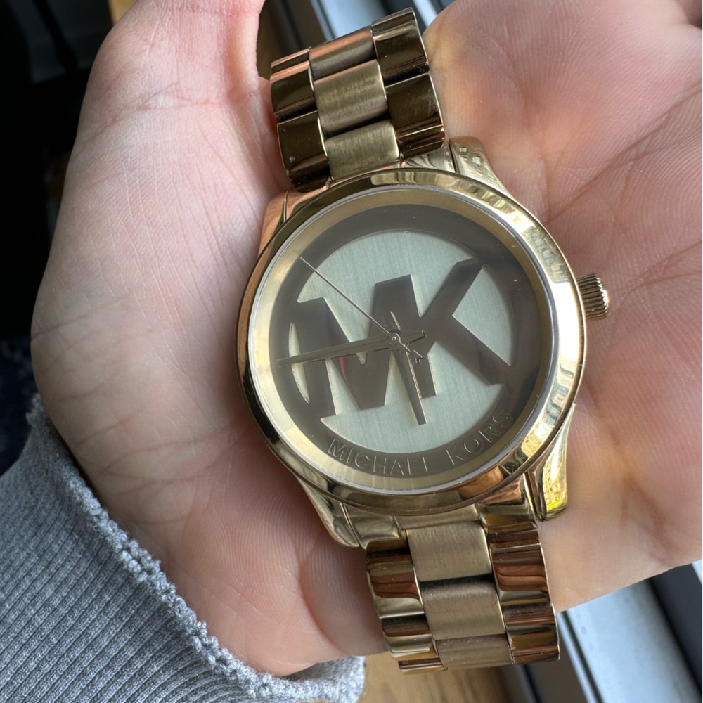 MK Michael Kors Gold Watch (Used)